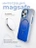 Чехол накладка iPhone 15 Pro 6.1" Gurdini Ocean Case (2) Transparent синий