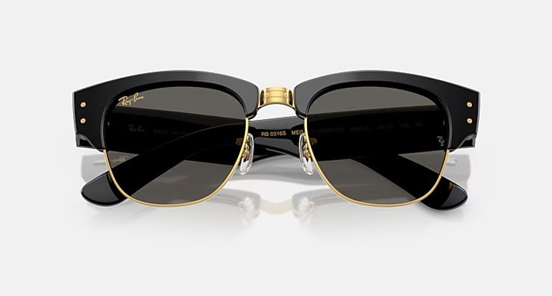 RAY-BAN MEGA CLUBMASTER BLACKED OUT COLLECTION RB0316S 6826J5