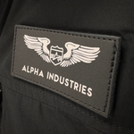 Бомбер Alpha Industries MA-1 Hooded Regular Fit Black (Черный)