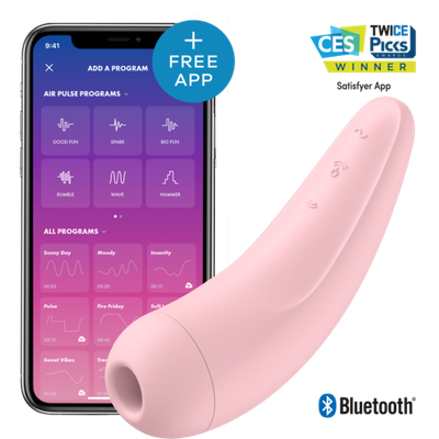 Satisfyer Curvy 2+ Бесконтактный клиторальный стимулятор