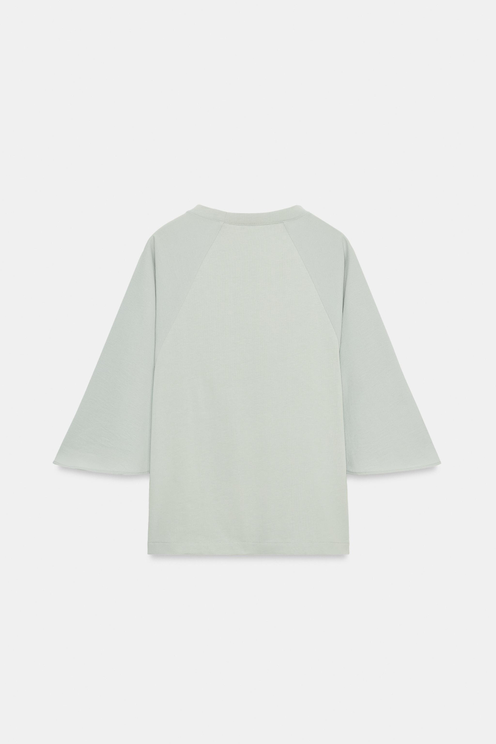 КОМБИНИРОВАННАЯ ФУТБОЛКА — ZARA