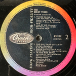 Frank Sinatra ‎– The Great Years 3LP (Англия 1962г.)
