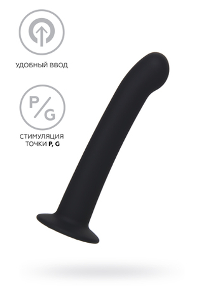 Анальный фаллоимитатор A-Toys черный 15 см