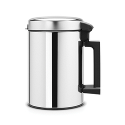 Мусорный бак настенный newIcon 3л Brabantia Стальной полированный