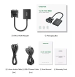 Конвертер VGA на HDMI Adapter UGREEN 50945