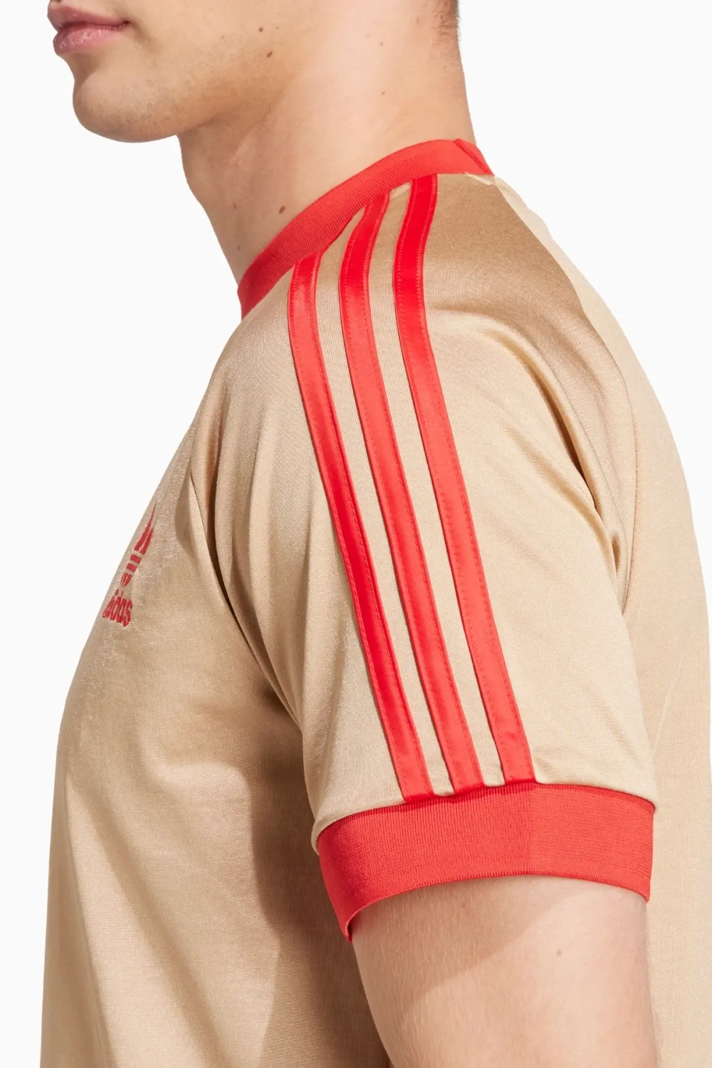 Футболка adidas David Beckham Originals - бежевый