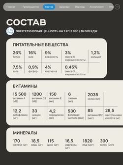 Корм сухой для взрослых собак средних пород, премиум полнорационный комплекс, забота о здоровье печени, с лососем, 2,5 кг, QUATTRO