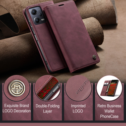 Чехол-книжка CaseMe Matte Xiaomi Redmi Note 12 5G