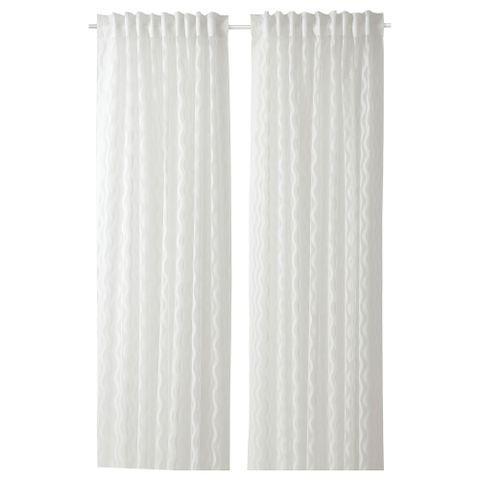 Комплект штор IKEA SOTSTAVMAL, Белый, 145x250 см, 2 шт
