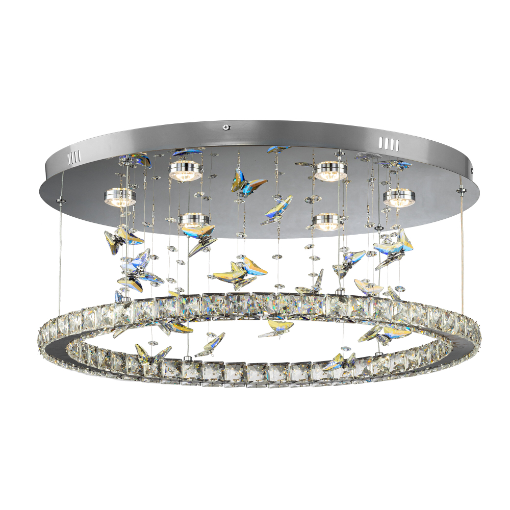 Citilux ETERA CL322050 LED Люстра хрустальная с пультом