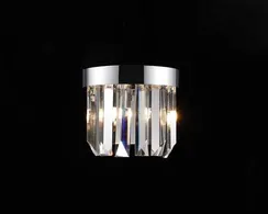 Бра NewRgy G15-ф200*H160 CHROME, 2×40 Вт, хромированное