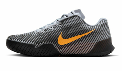Мужские кроссовки теннисные Nike Zoom Vapor 11 - wolf grey/laser orange/black