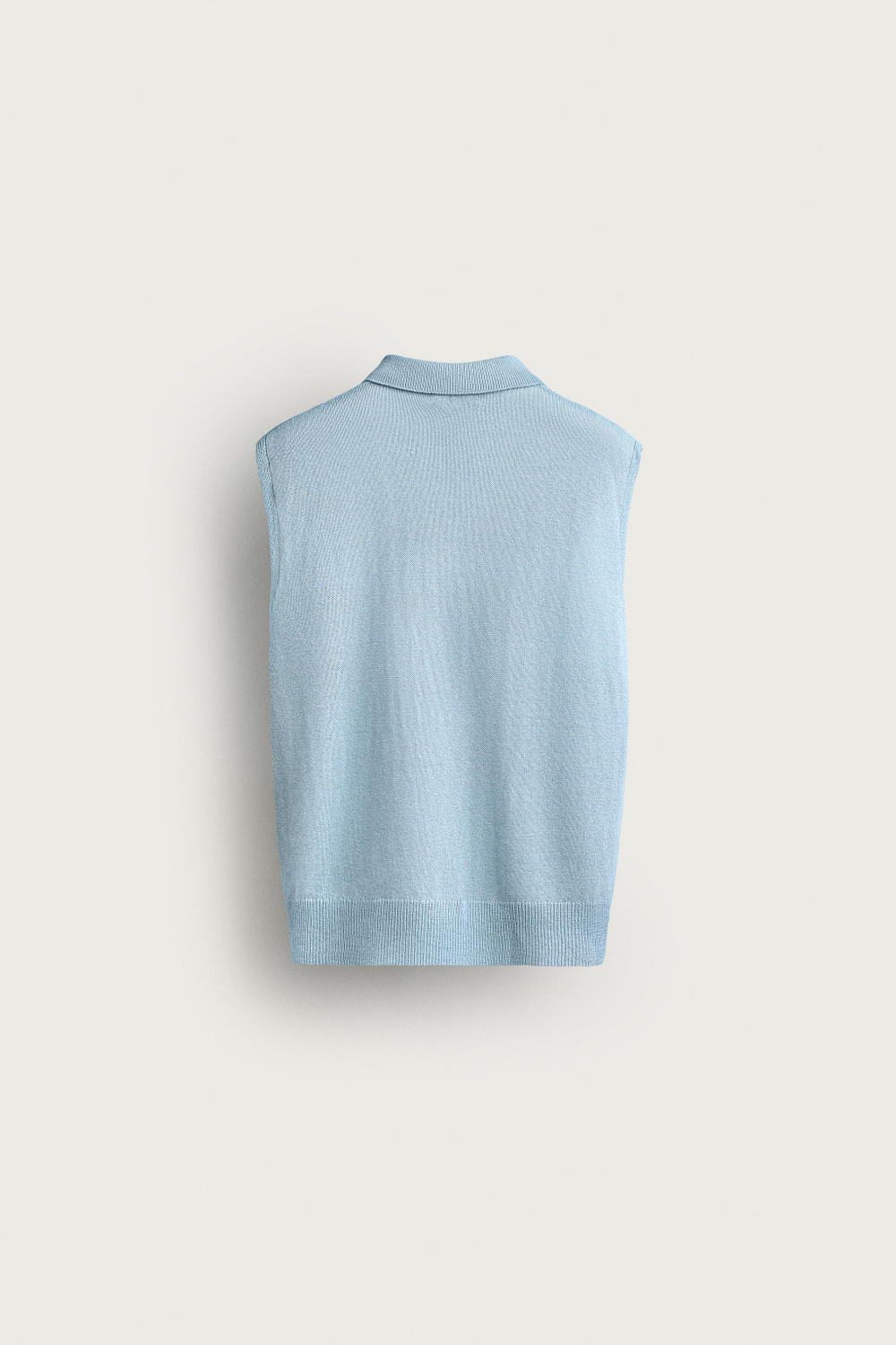 ЖИЛЕТ ИЗ РЕЛЬЕФНОГО ТРИКОТАЖА — ZARA · 5755/307