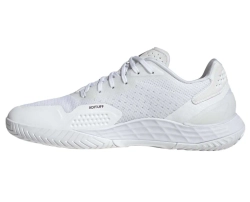 Мужские кроссовки теннисные Adidas Defiant Speed 2 M - cloud white/tech grey metallic/maroon
