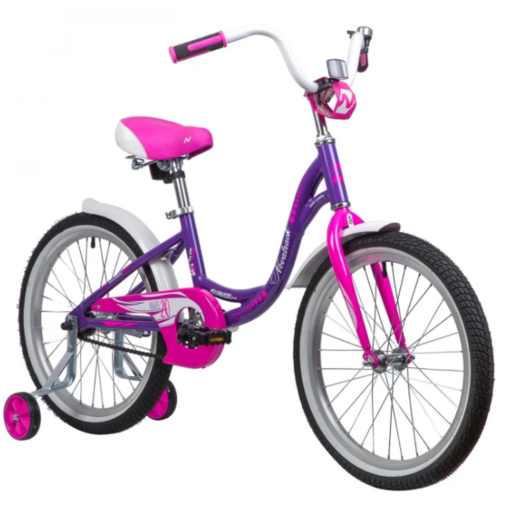 Велосипед NOVATRACK 20" ANGEL, фиолетовый
