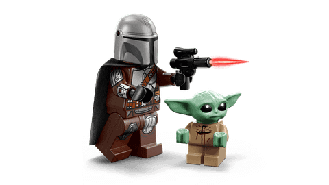 Конструктор LEGO Star Wars 75436 The Mandalorian & Grogu's Speeder Bike