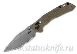 Нож Zero Tolerance 0203 Green Micarta M390фотография - 1
