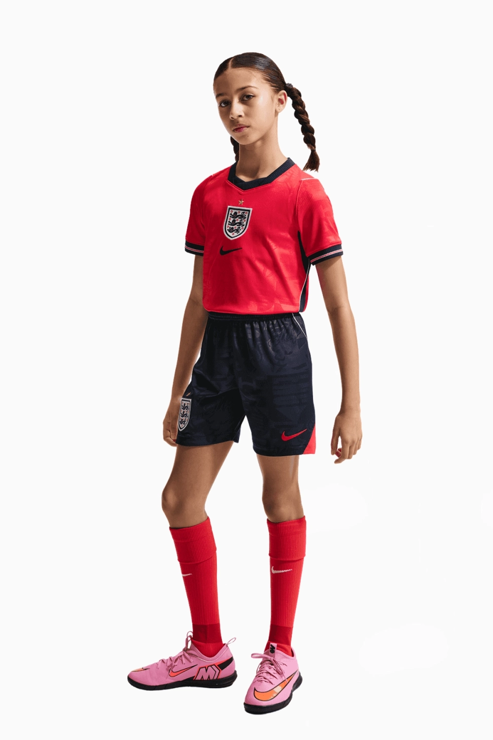 Футболка Nike England 2026 Away Stadium Junior - красный