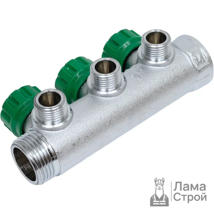 Коллектор плоский FAR на 1 × 3/4 с 3 вых