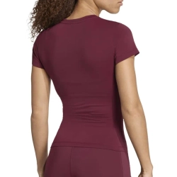 Женская теннисная футболка Adidas Primelift Essentials Contour - maroon