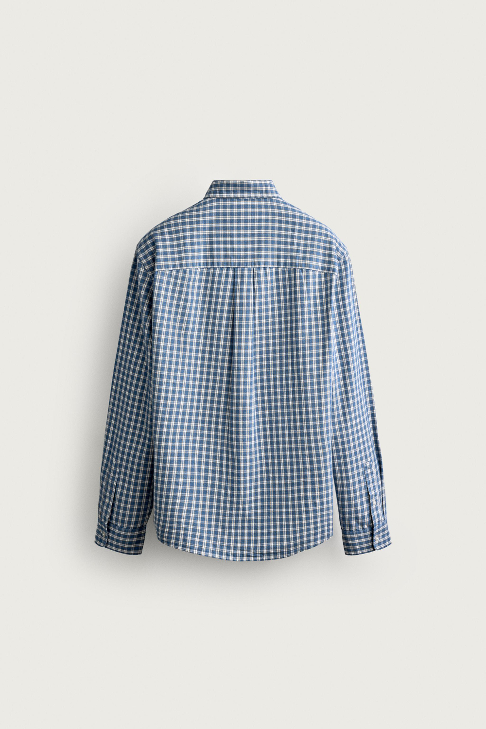 РУБАШКА В КЛЕТКУ TWILL X AARON LEVINE X ZARA — ZARA