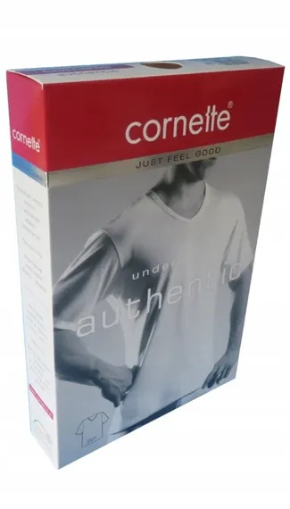 Футболка мужская с коротким рукавом Cornette Authentic 201 XL, белая