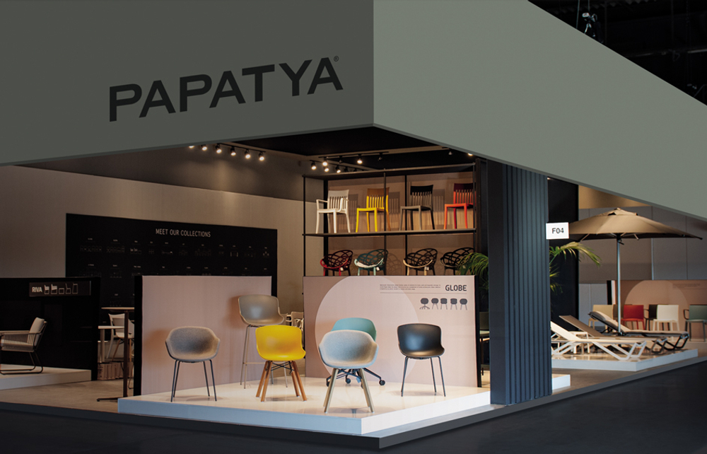 Кресло пластиковое Papatya Globe-K ML, зеленый
