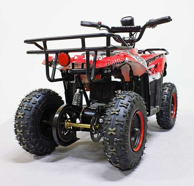 Квадроцикл GreenCamel Гоби K45 (36V 800W R6 Цепь) быстросъем, ножной тормоз электр.