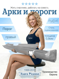 Порог правый Citroen Xsara Picasso 1999-2010 (Potrykus)