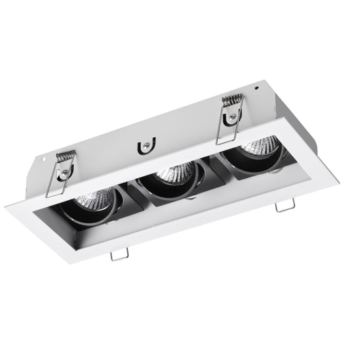 Встраиваемый светильник Novotech GESSO 370714, IP20 GU10 3*50W 220V