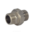 Соединитель латунь никель американка Ду 20 (3/4") прямой НР/НР SantechSystems