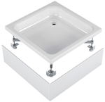 Поддон для душа SQUARE 90*90*30 высокий MELODIA SQ909030