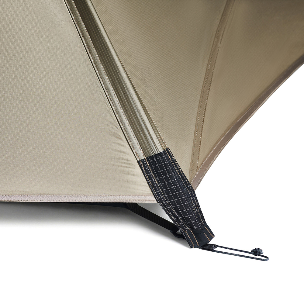 Палатка Naturehike Jiling PRO 1-местная, алюминиевый каркас, сверхлегкая, светло-коричневая