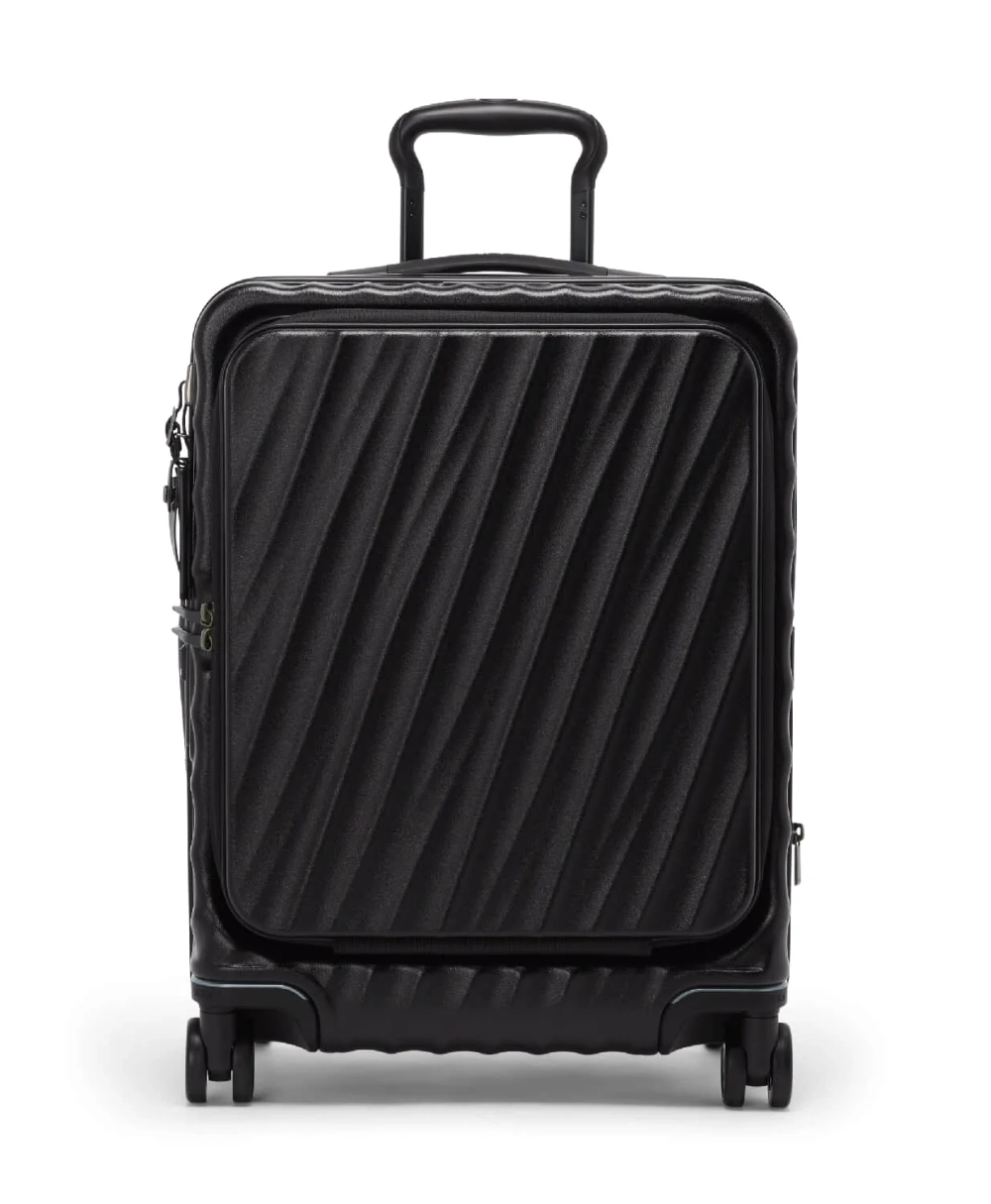 Чемодан ручная кладь с расширением Continental/Black Texture