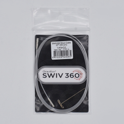 Лески SWIV360 large(L) от ChiaoGoo, 13 см. - 35 см., silver cable