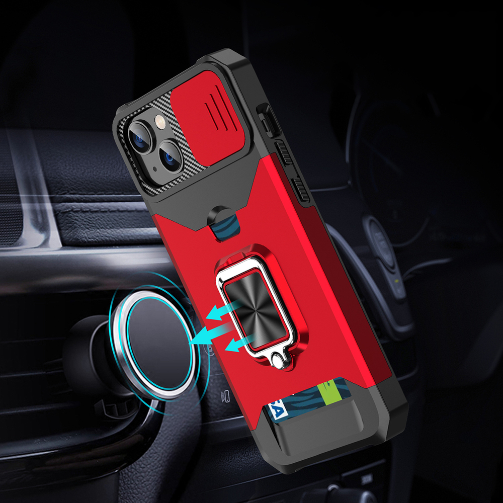 Противоударный чехол Сard Reader Case для iPhone 15 Plus