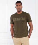 Футболка Aeronautica Militare - зеленый(TS2130J584)