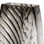 Ваза стеклянная «GREY GLASS» 15*28*6см