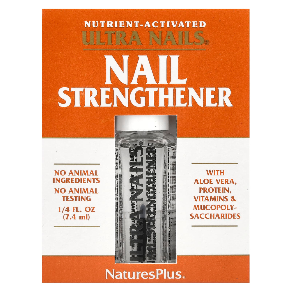 NaturesPlus, Ultra Nails®, средство для укрепления ногтей, 7,4 мл (0,25 жидк. унции)