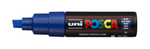 Маркер Uni POSCA PC-8K, скошенный кончик, 8 мм