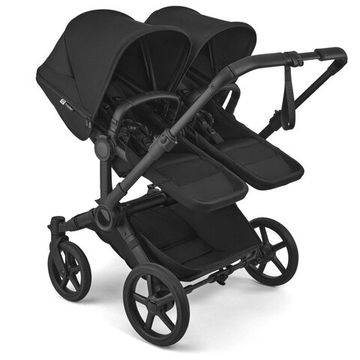 Коляска для двойни Bugaboo Donkey 6 Twin 2 в 1 Black / Heritage Black