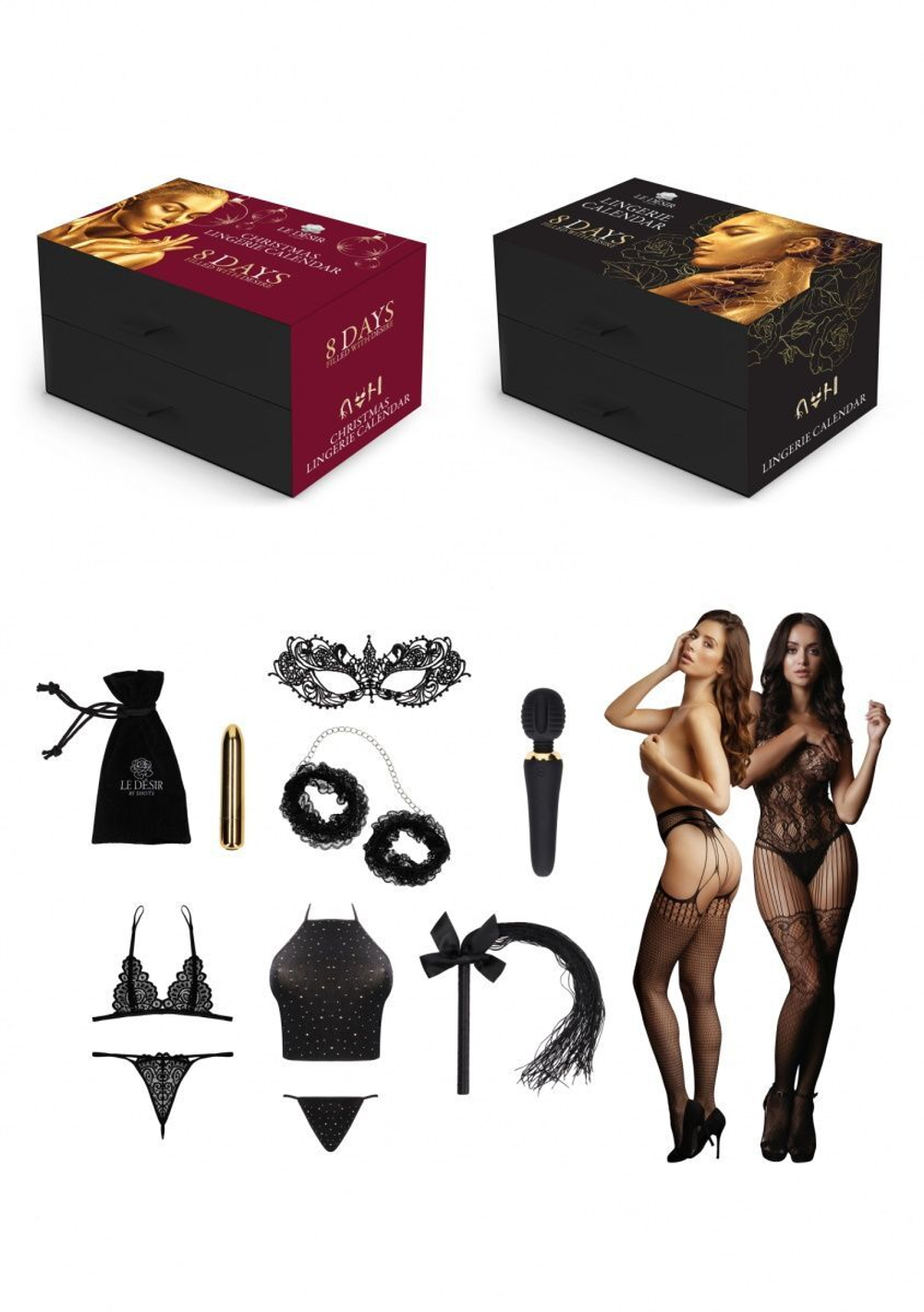 Эротический адвент-календарь Sexy Lingerie Calendar (Размер: S-M-L) (Цвет: черный)
