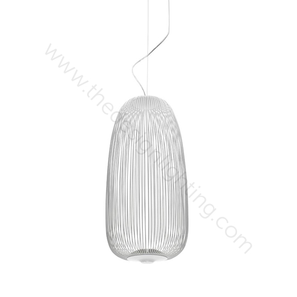 Pendant design lamp  Spokes 1 by Foscarini (White)