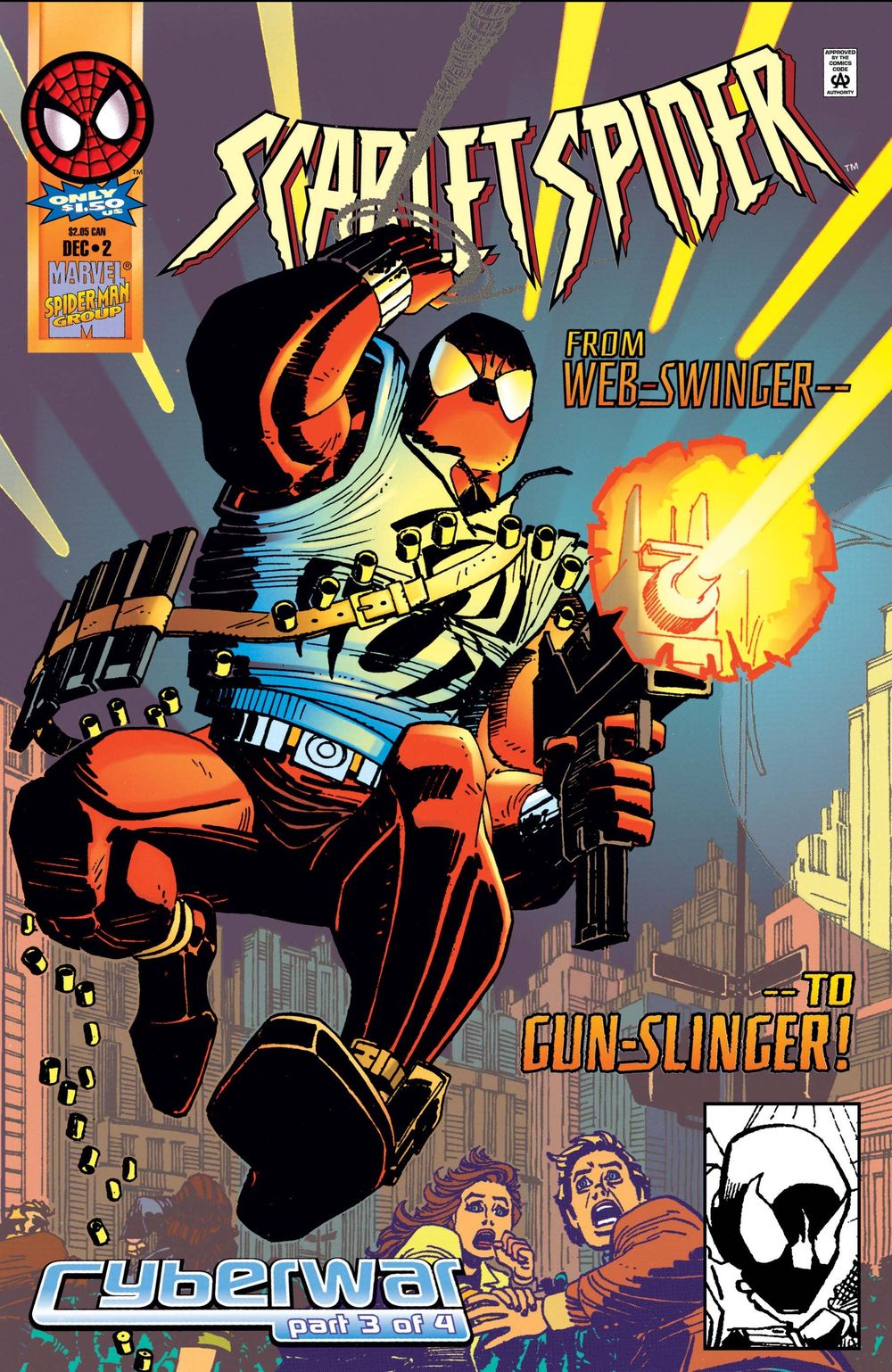 Комикс Web of Scarlet Spider Cyberwar parts 1-4