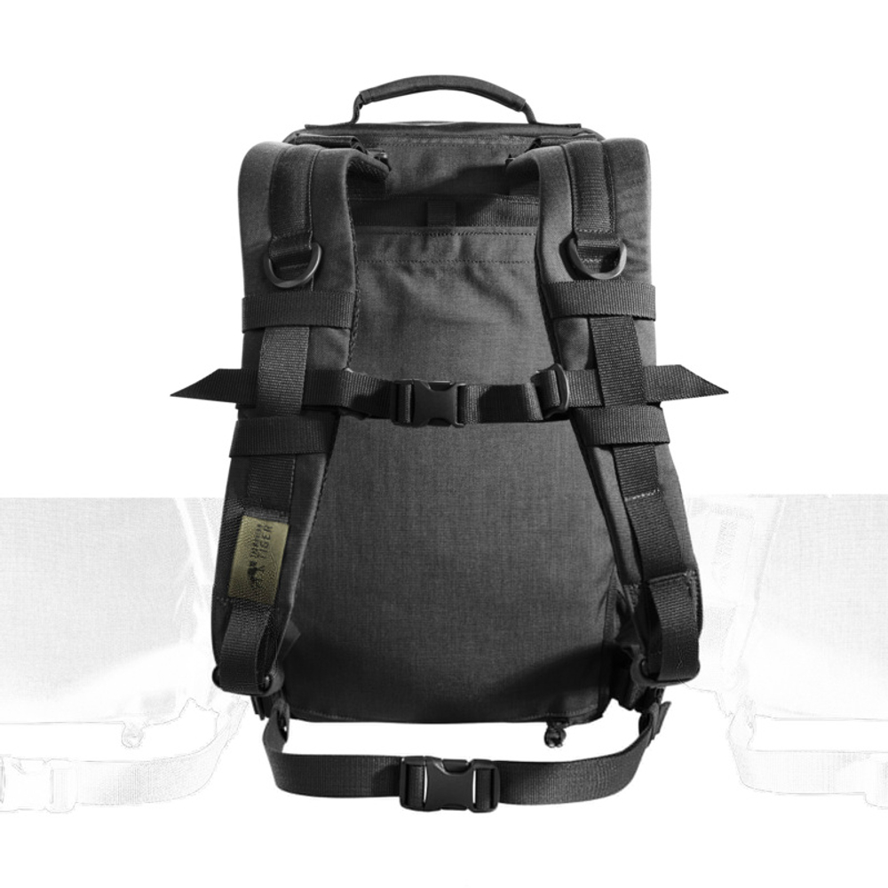 Tasmanian Tiger Medic Assault Pack MK II Black — вид сзади