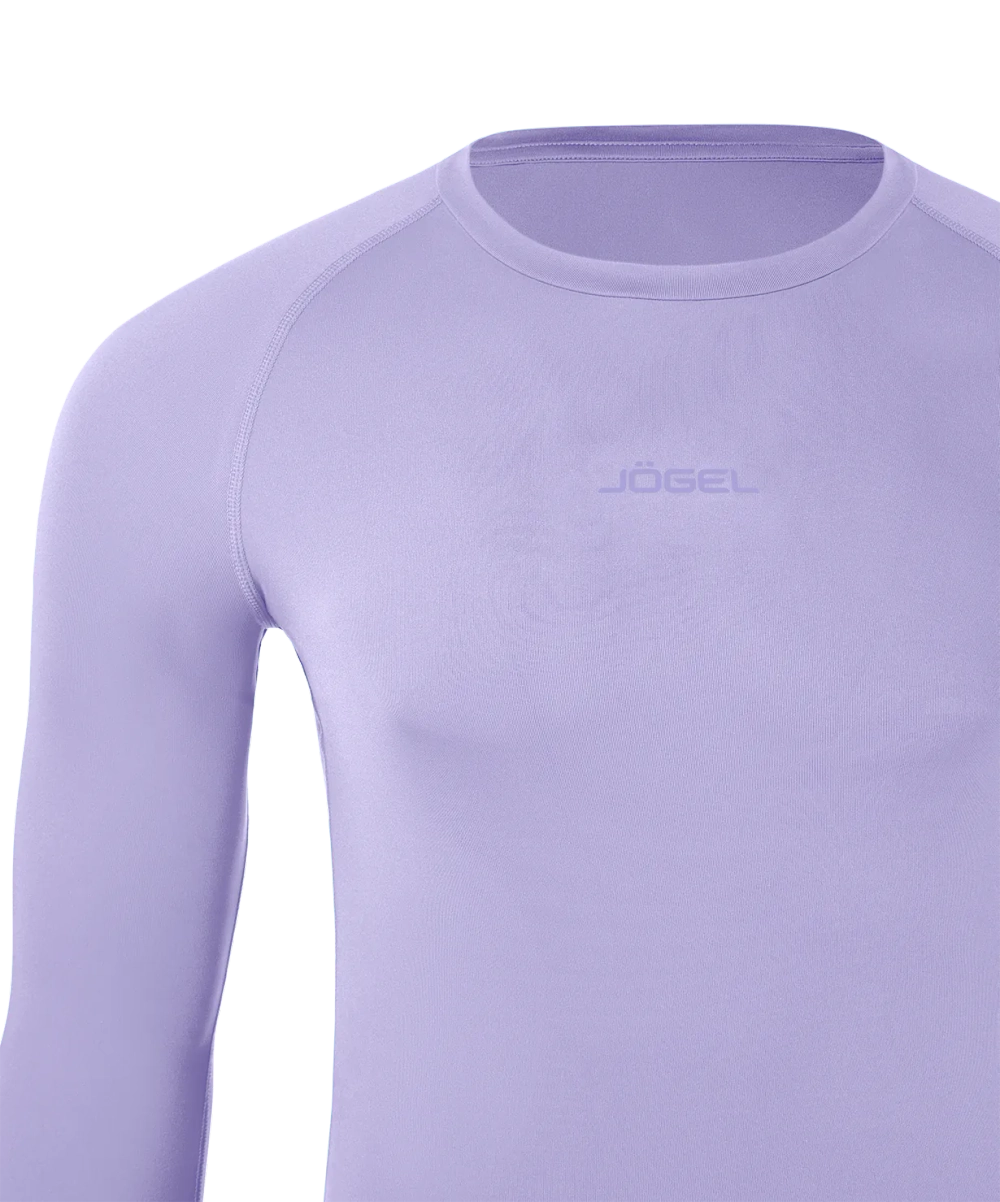 Футболка компрессионная с длинным рукавом JOGEL CAMP PerFormDRY Baselayer LS Tee, сиреневый