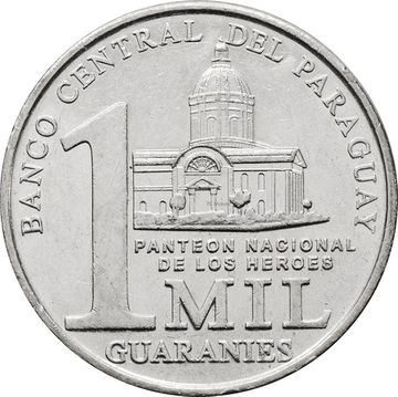 1 000 гуарани 2008 Парагвай