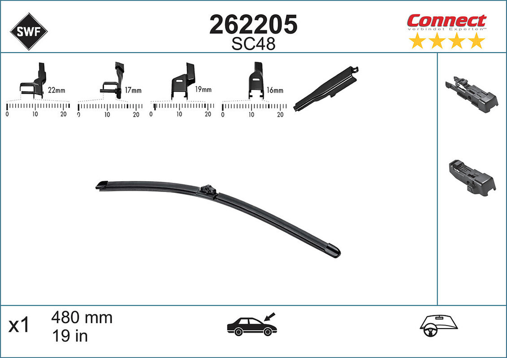 SWF - 262205-SWF - Wiper Blade