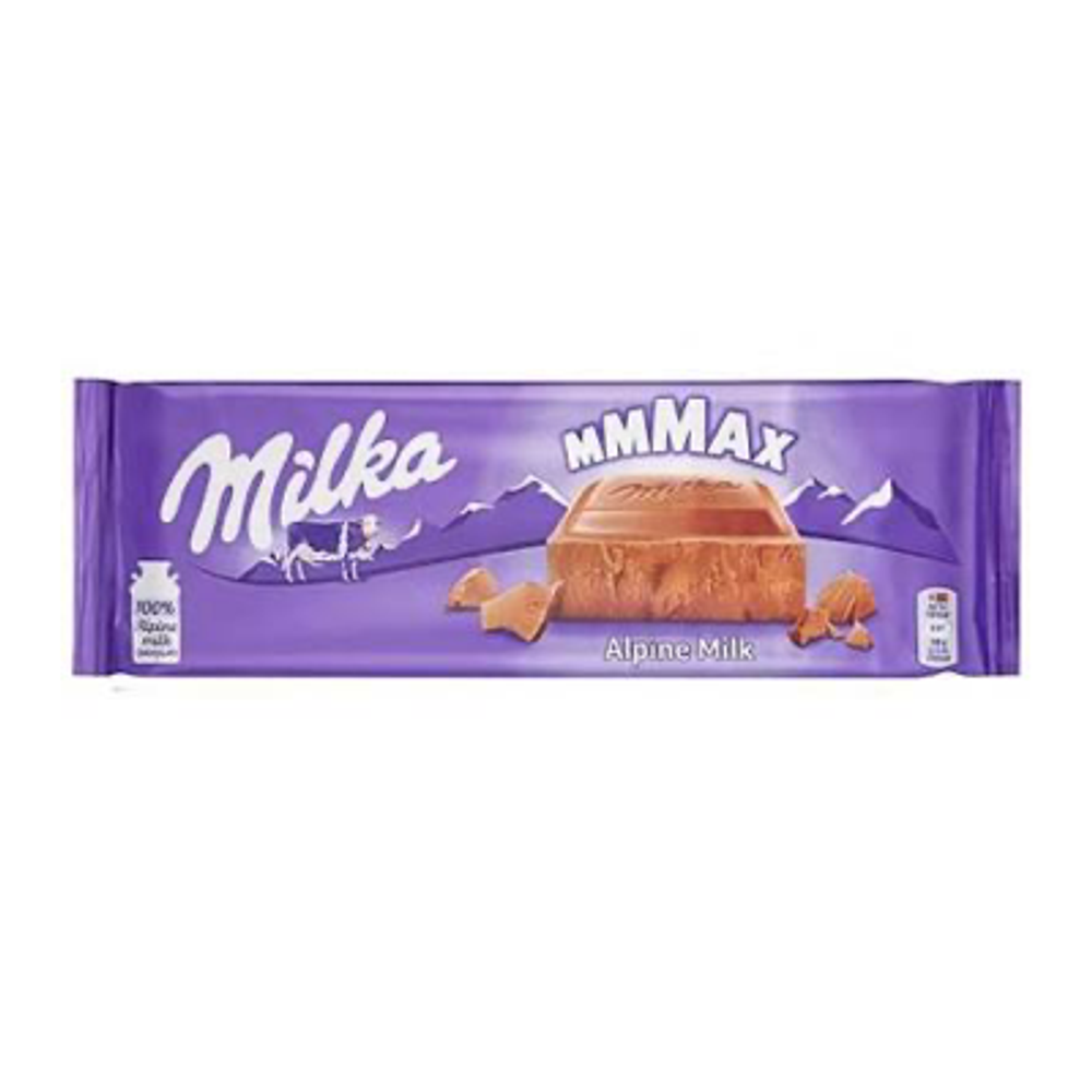 Шоколадная плитка Milka MAX Альпийское молоко 250гр