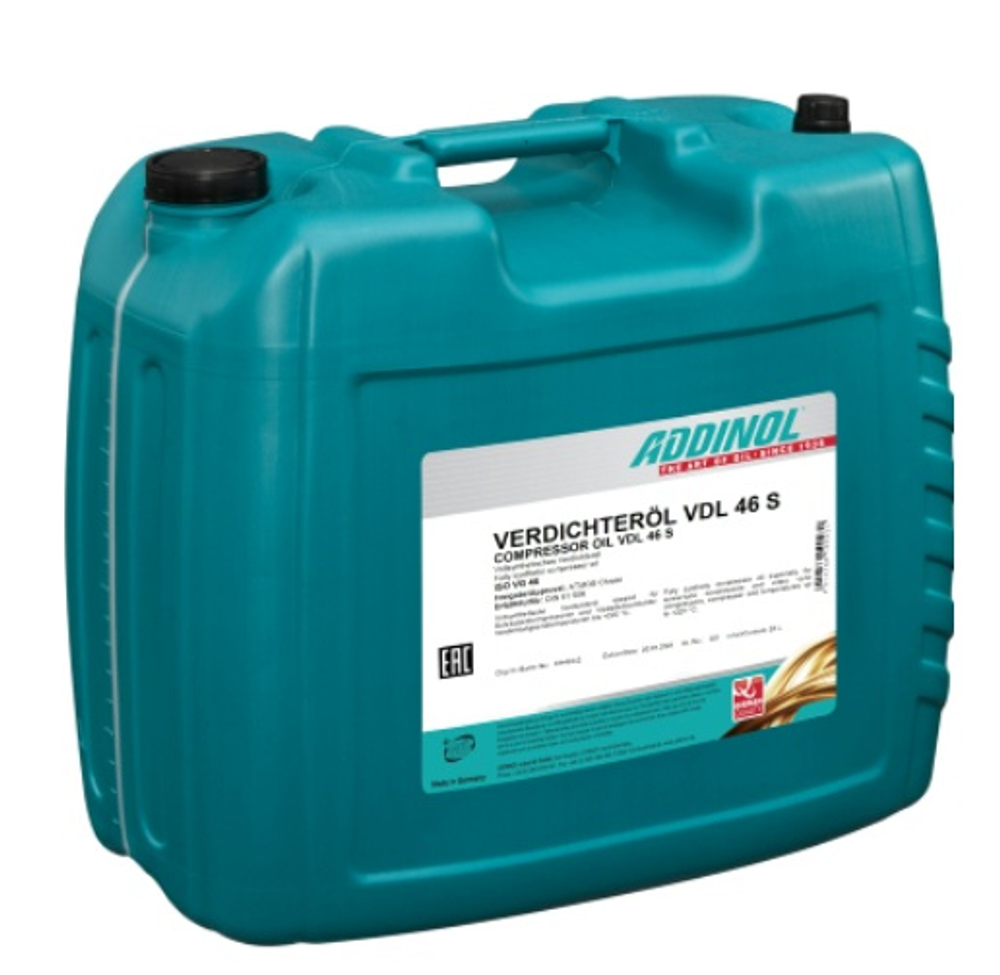 Масло компрессорное синт. ADDINOL Verdichterol VDL 32 S, 20л.
